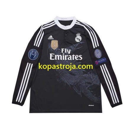 Billiga Fotbollströjor Real Madrid 2014 Retro Tredje tröja Långärmad